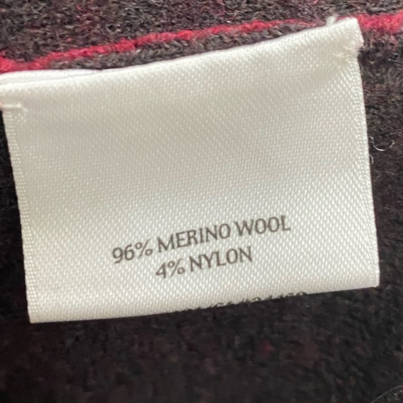 Eileen Fisher Merino Wool Red Jacket Blazer Woman’s XS - Picture 6 of 7